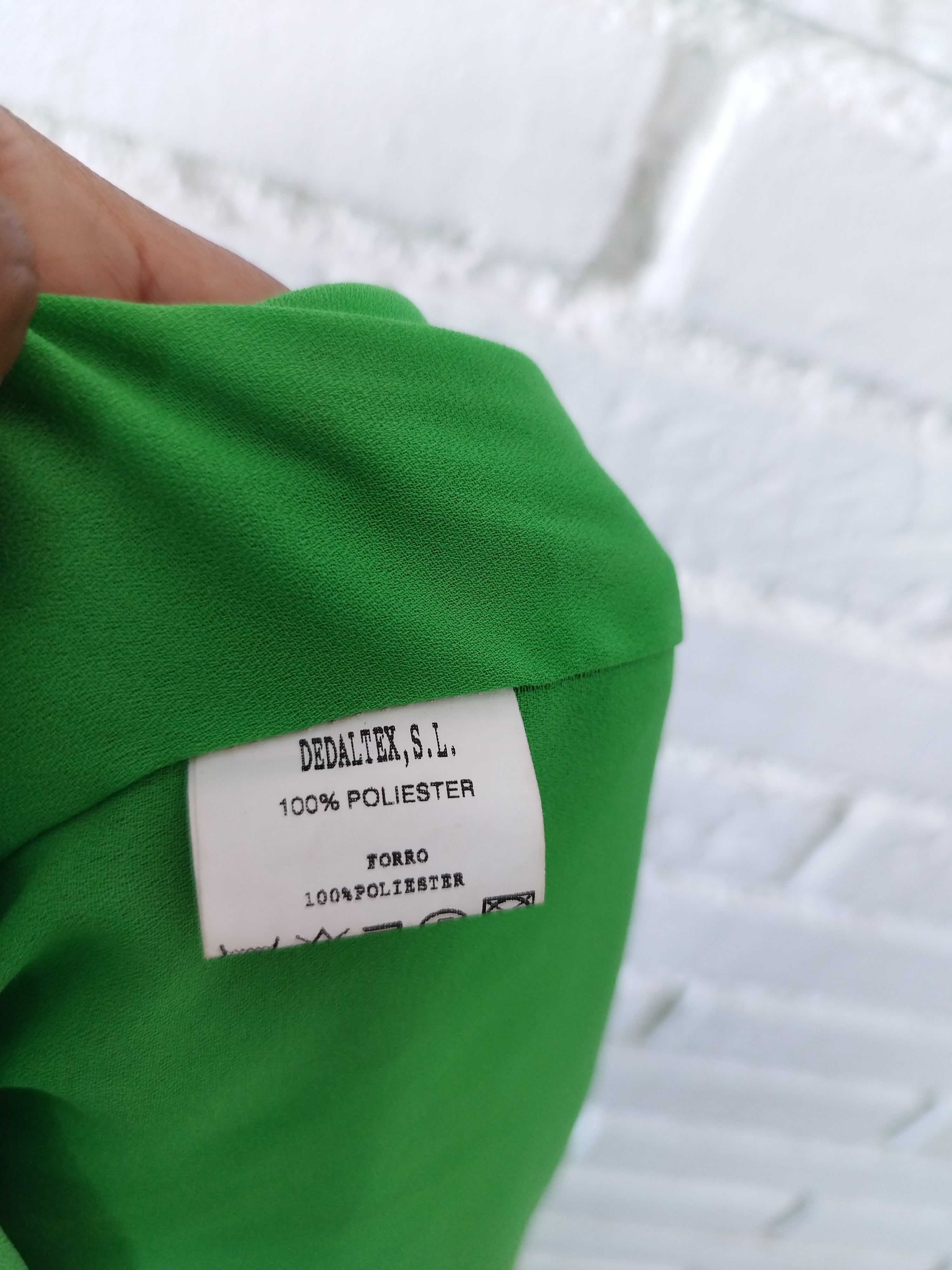 Vintage 90s Slip Dress — Green Floral, Rose Sequins & Loose Fit