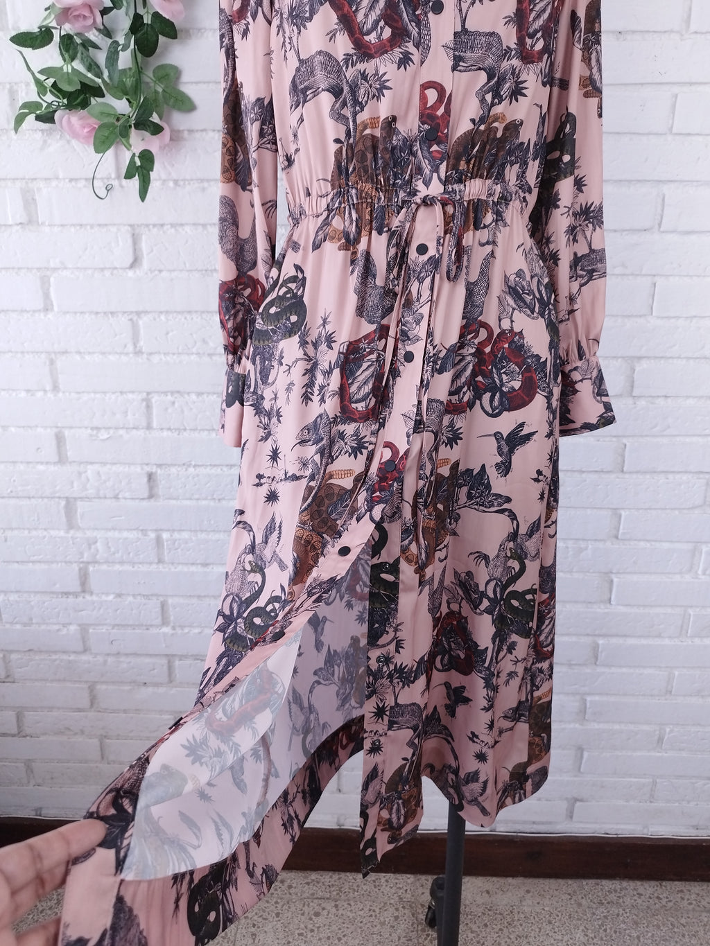 Vestido SCOTCH & SODA Midi Camisero Floral