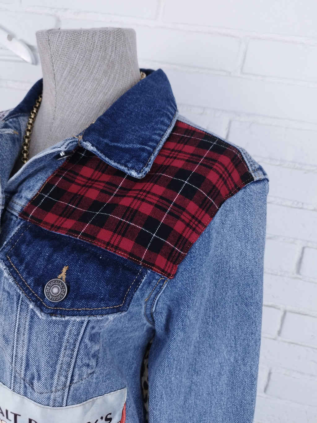 Chaqueta DESIGUAL Vaquera Azul Mickey Mouse