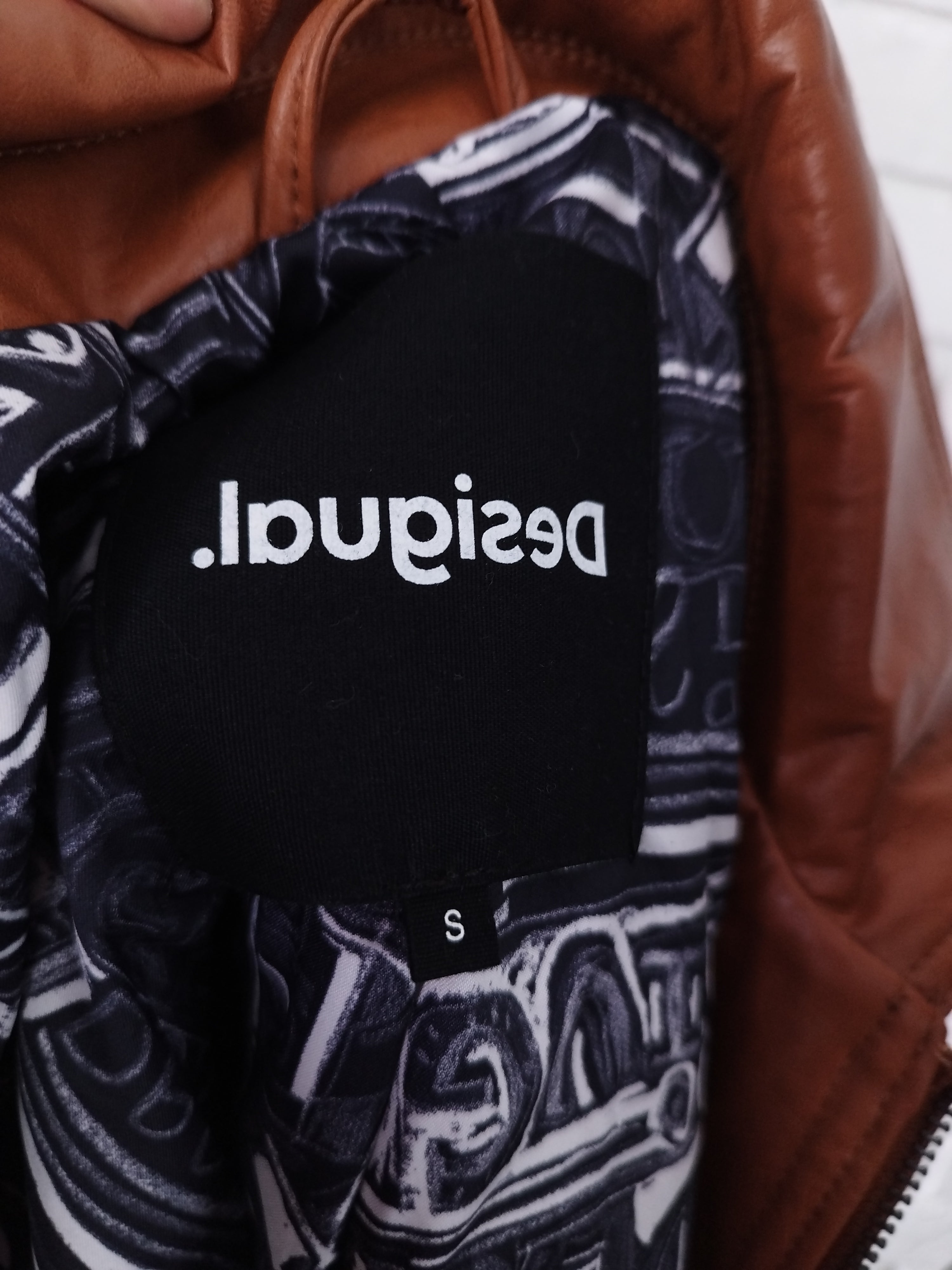 Chaqueta DESIGUAL  Polipiel Style Aviador