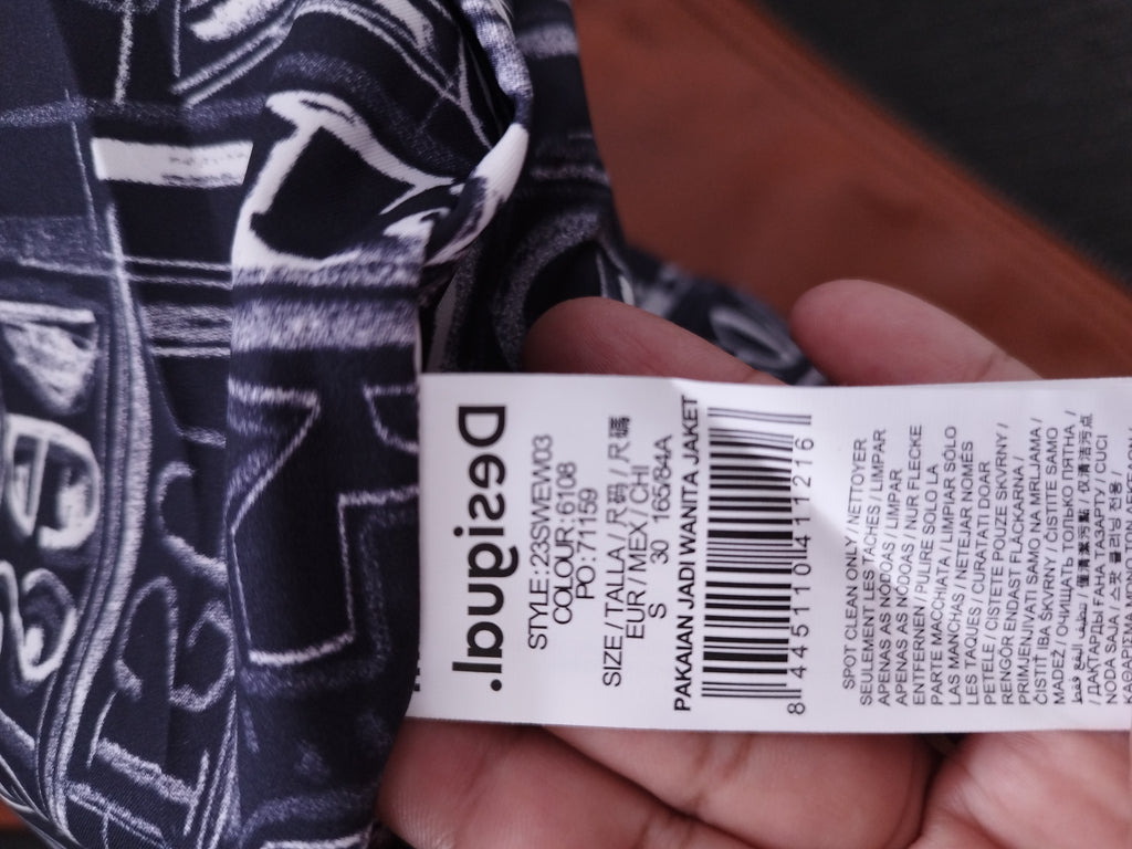 Chaqueta DESIGUAL  Polipiel Style Aviador