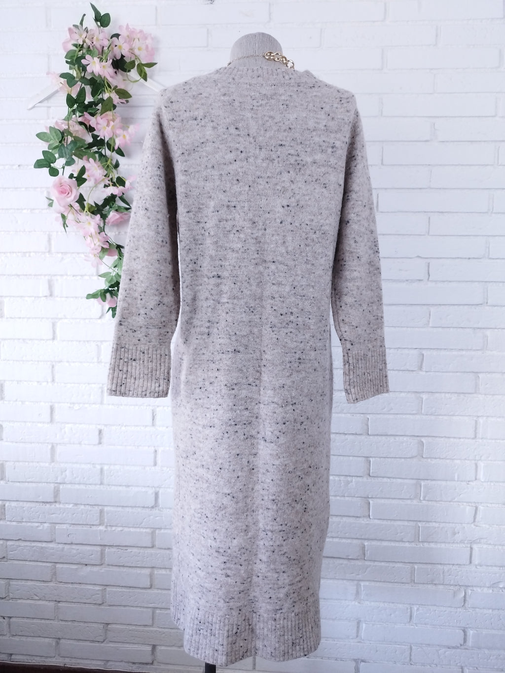 Vestido MASSIMO DUTTI Italy  Invierno Jaspeado Abrigador