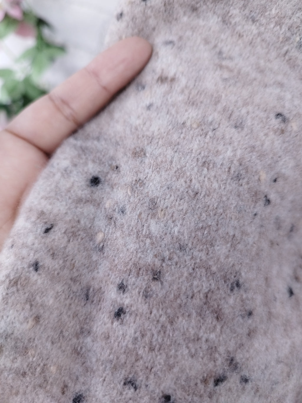 Vestido MASSIMO DUTTI Italy  Invierno Jaspeado Abrigador