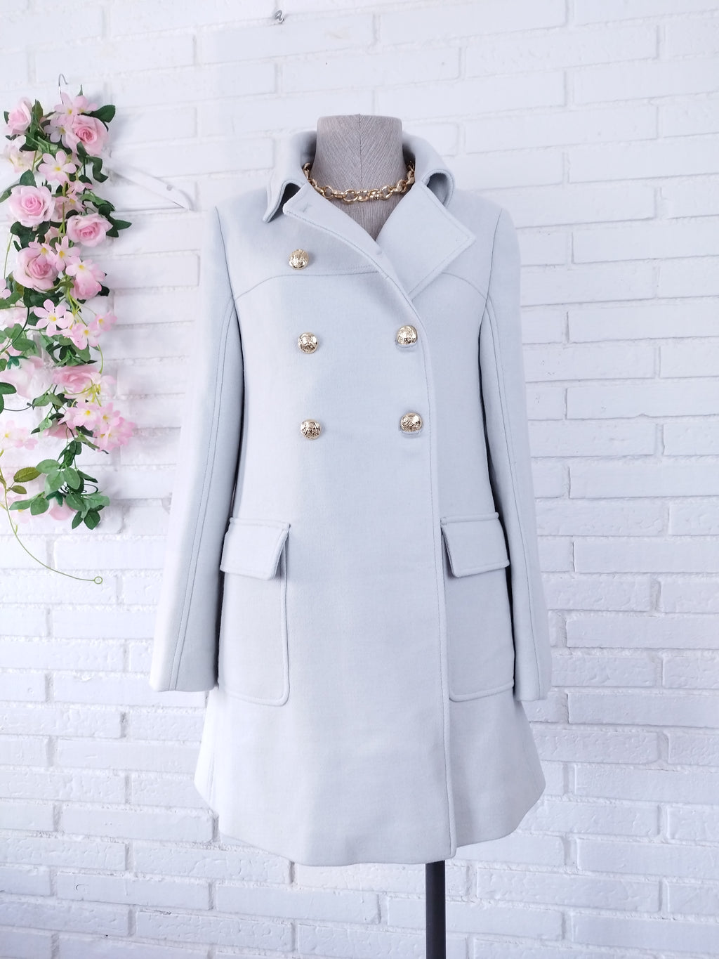 Abrigo Corto ZARA  Lana