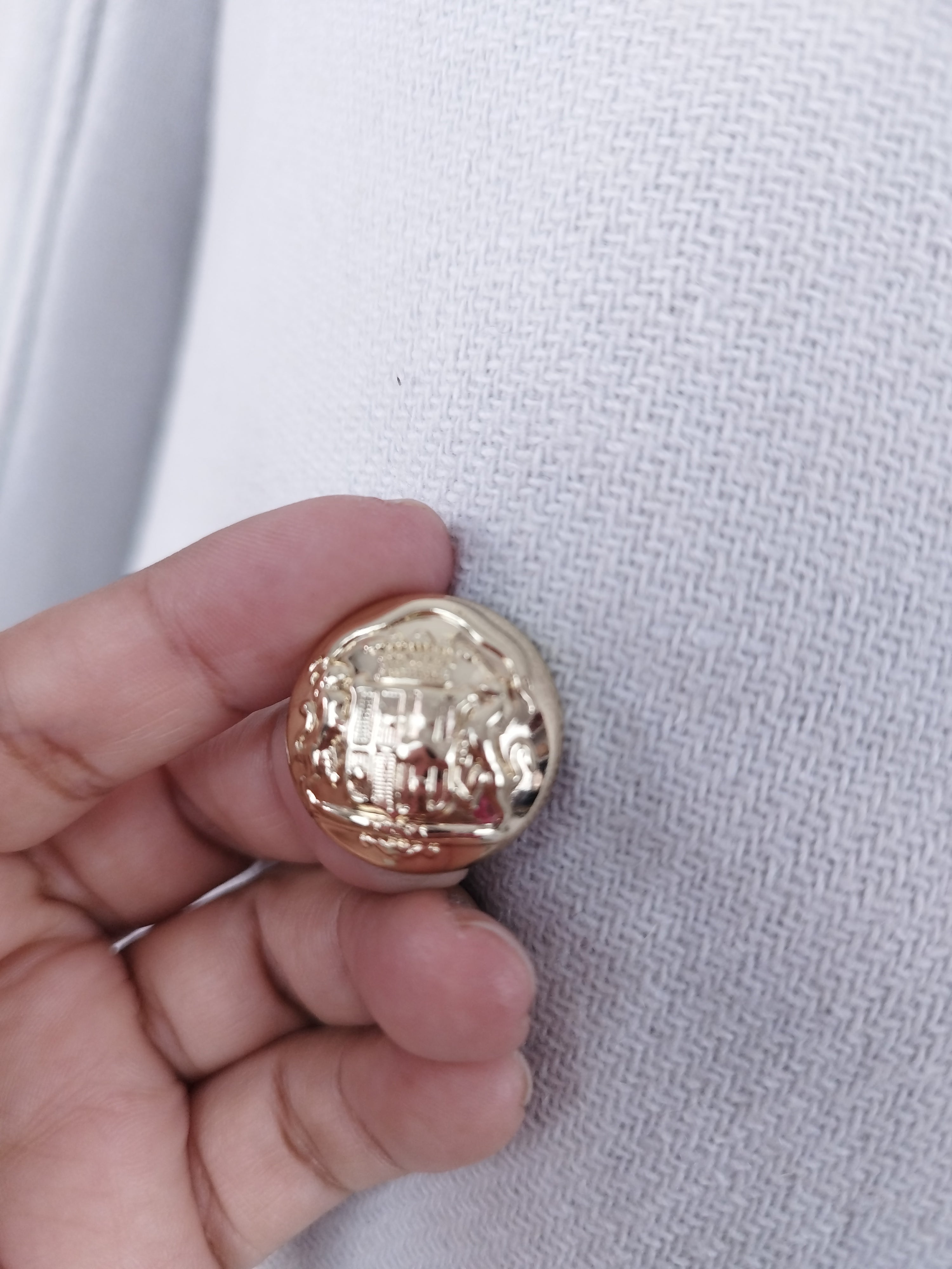 Abrigo Corto ZARA  Lana