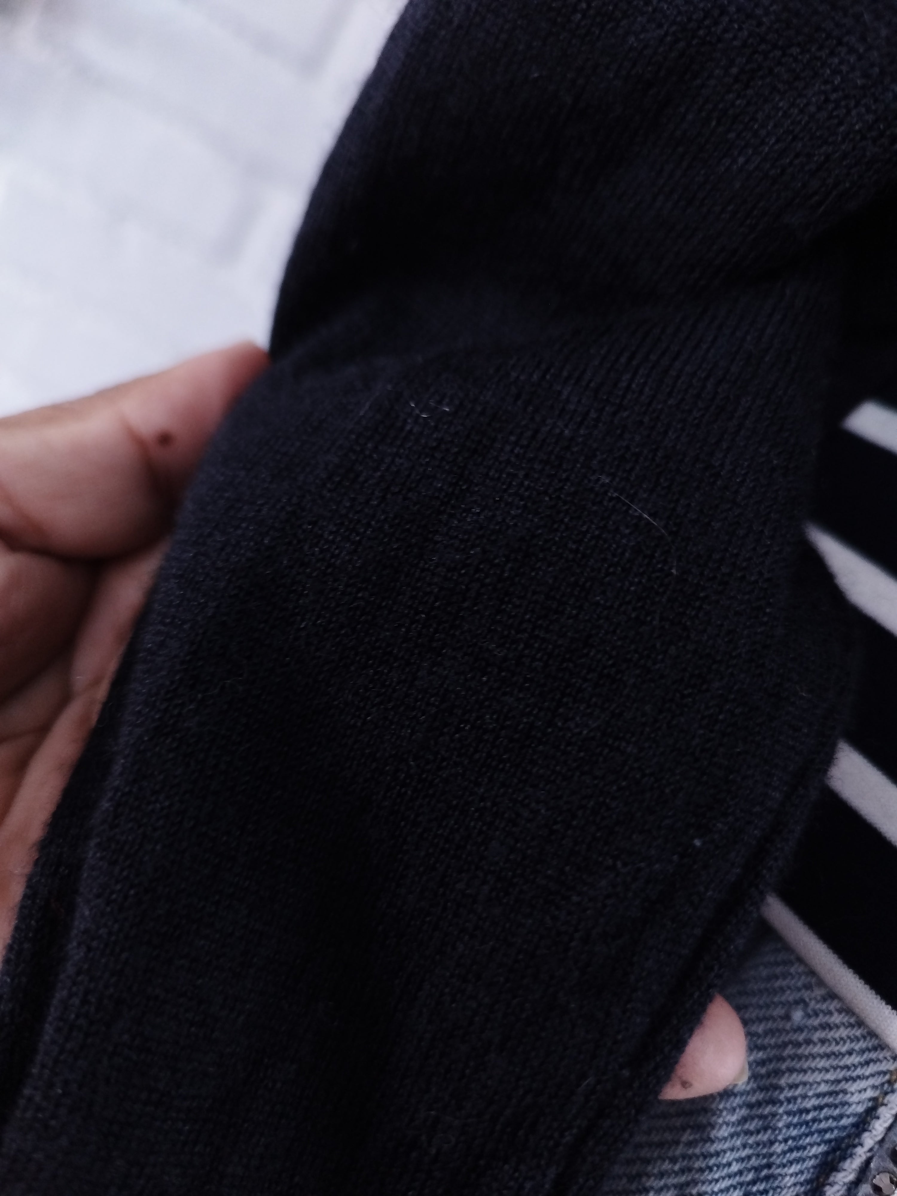 Christian Dior Blazer — Classic Cut, Striped Front & Cotton-Wool-Silk Blend