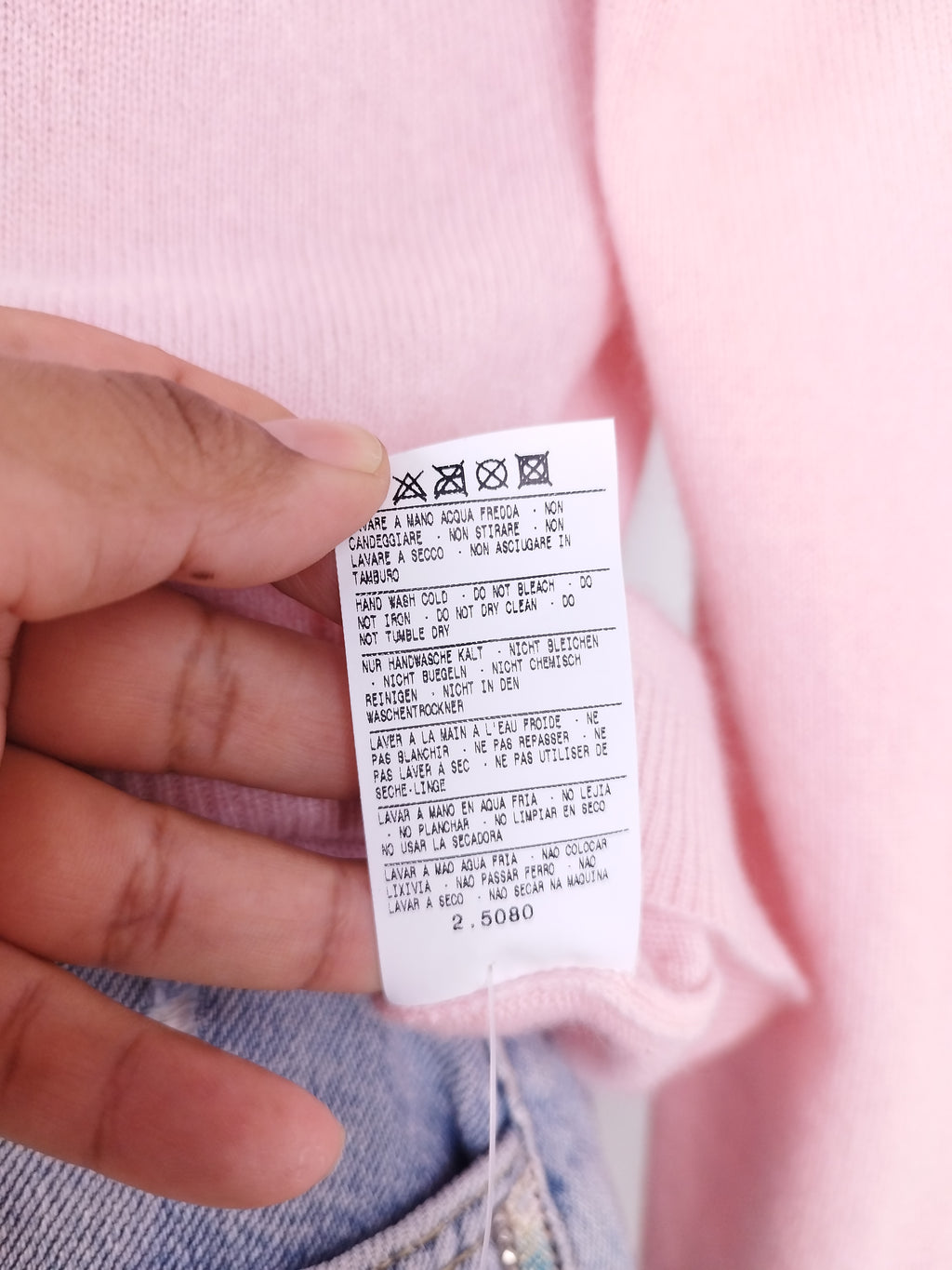 Jersey UNITED COLORS OF BENETTON 100%Cashmere