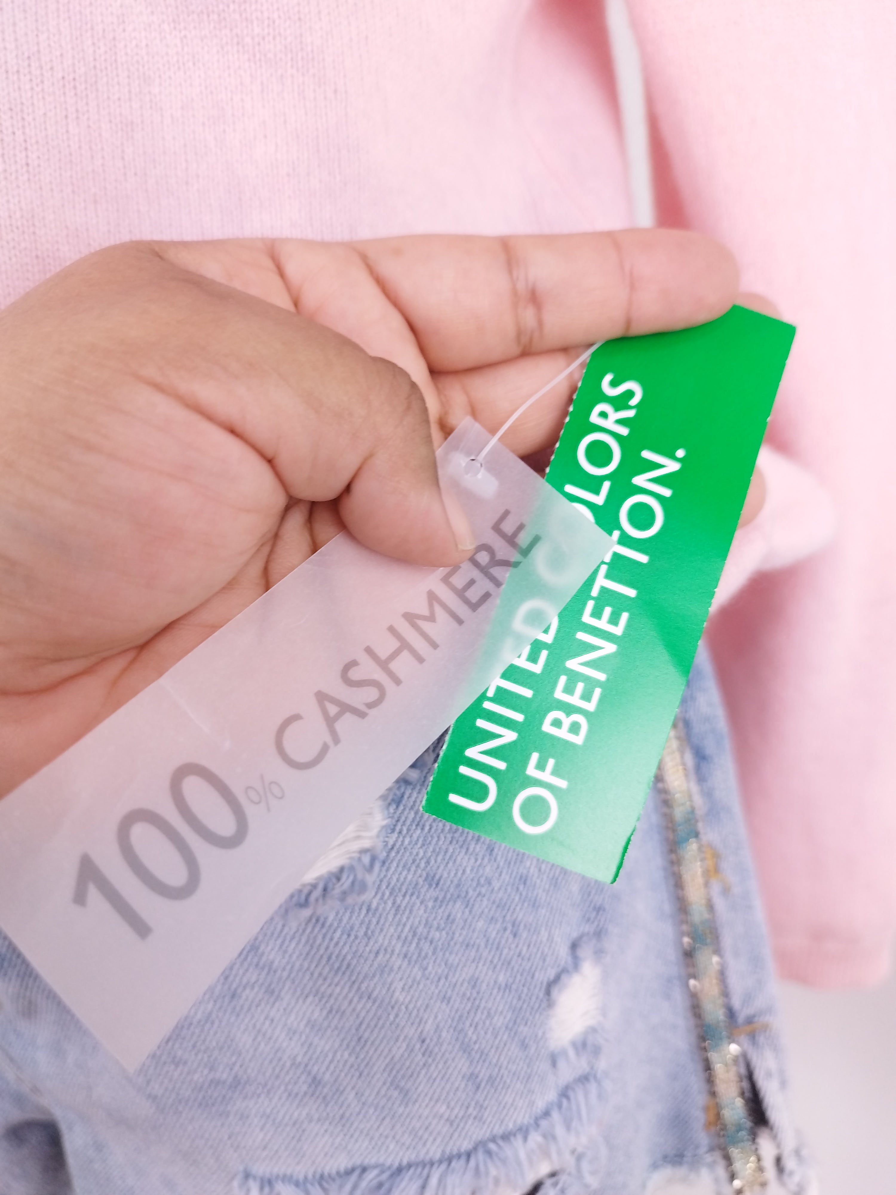 Jersey UNITED COLORS OF BENETTON 100%Cashmere