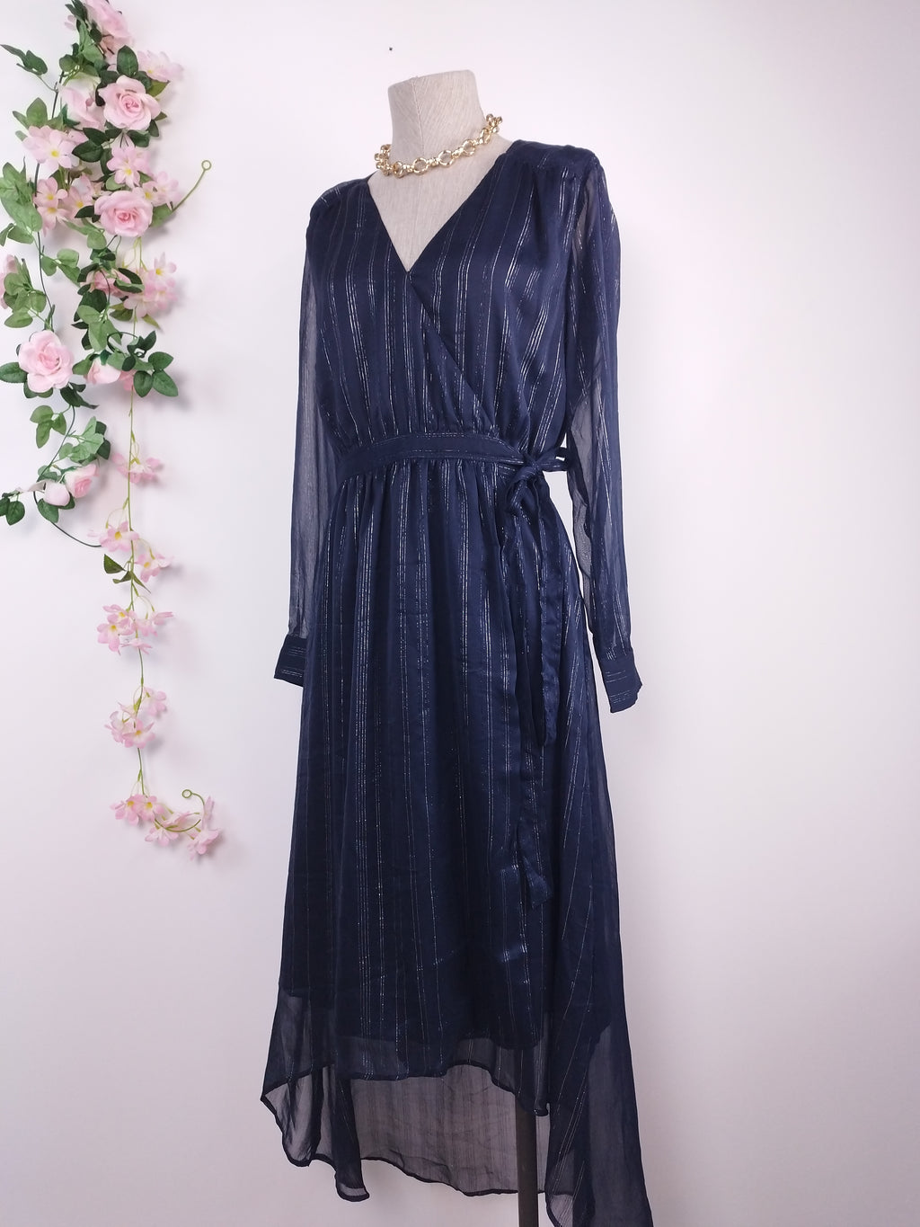 Vestido SCOTCH & SODA Fiesta Cruzados Asimétrico