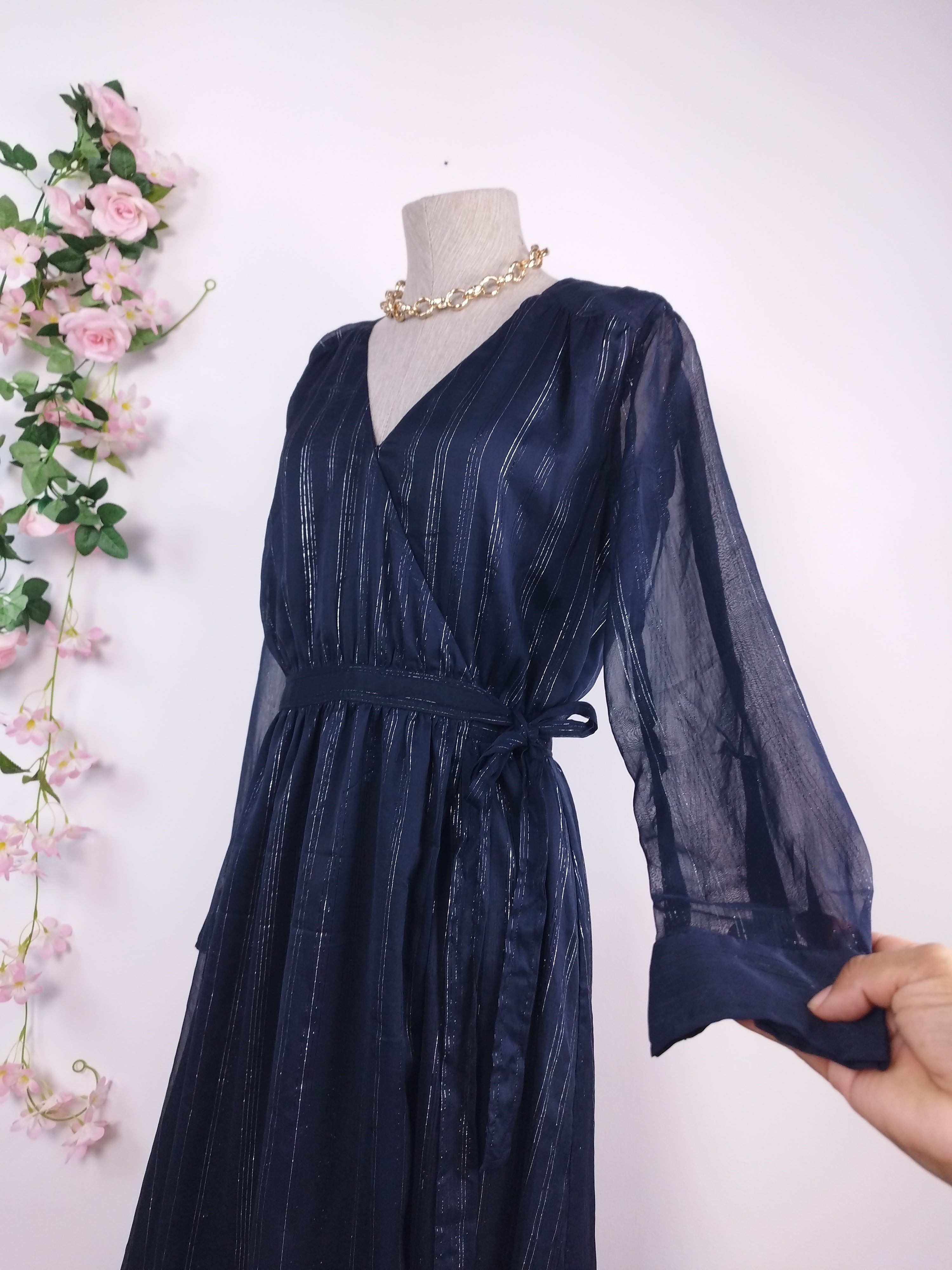 Vestido SCOTCH & SODA Fiesta Cruzados Asimétrico