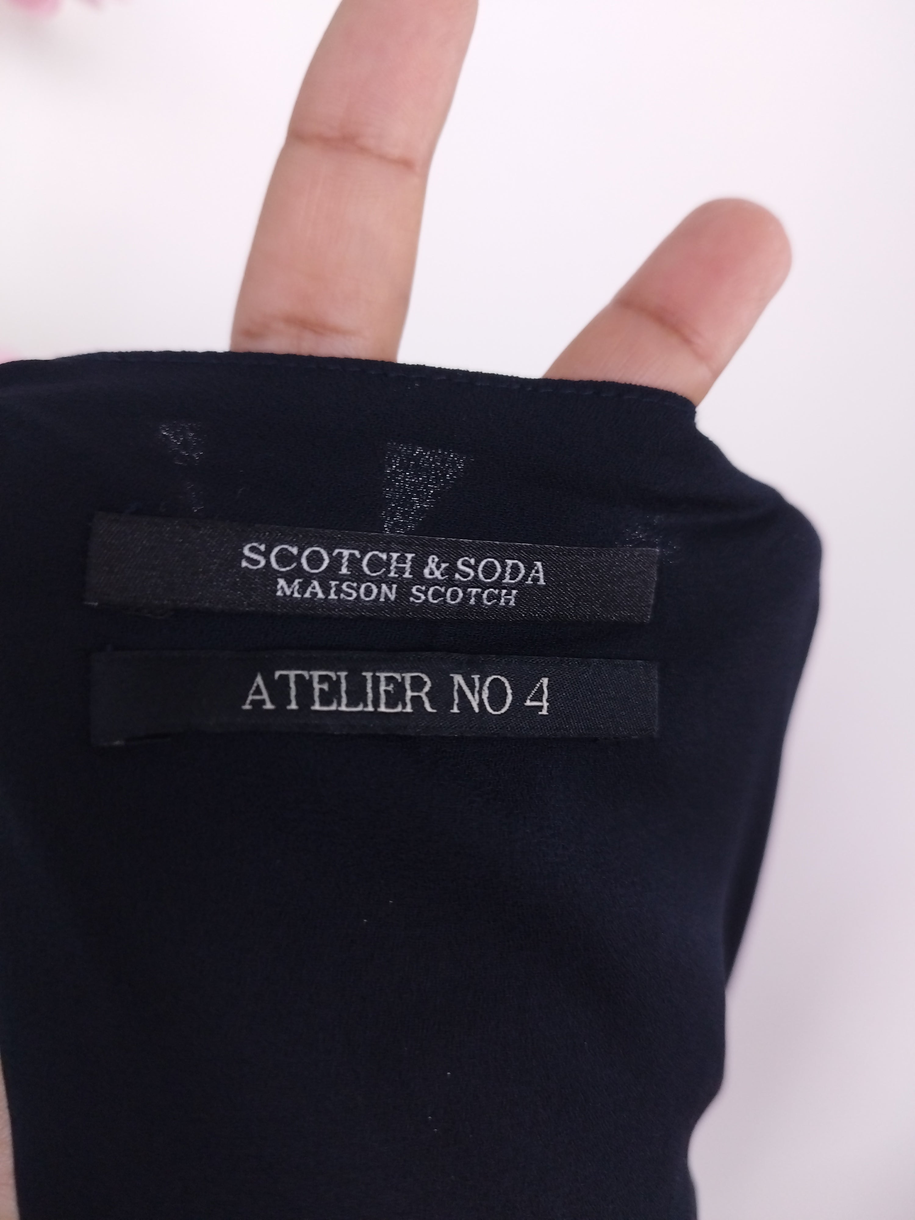 Vestido SCOTCH & SODA Fiesta Cruzados Asimétrico