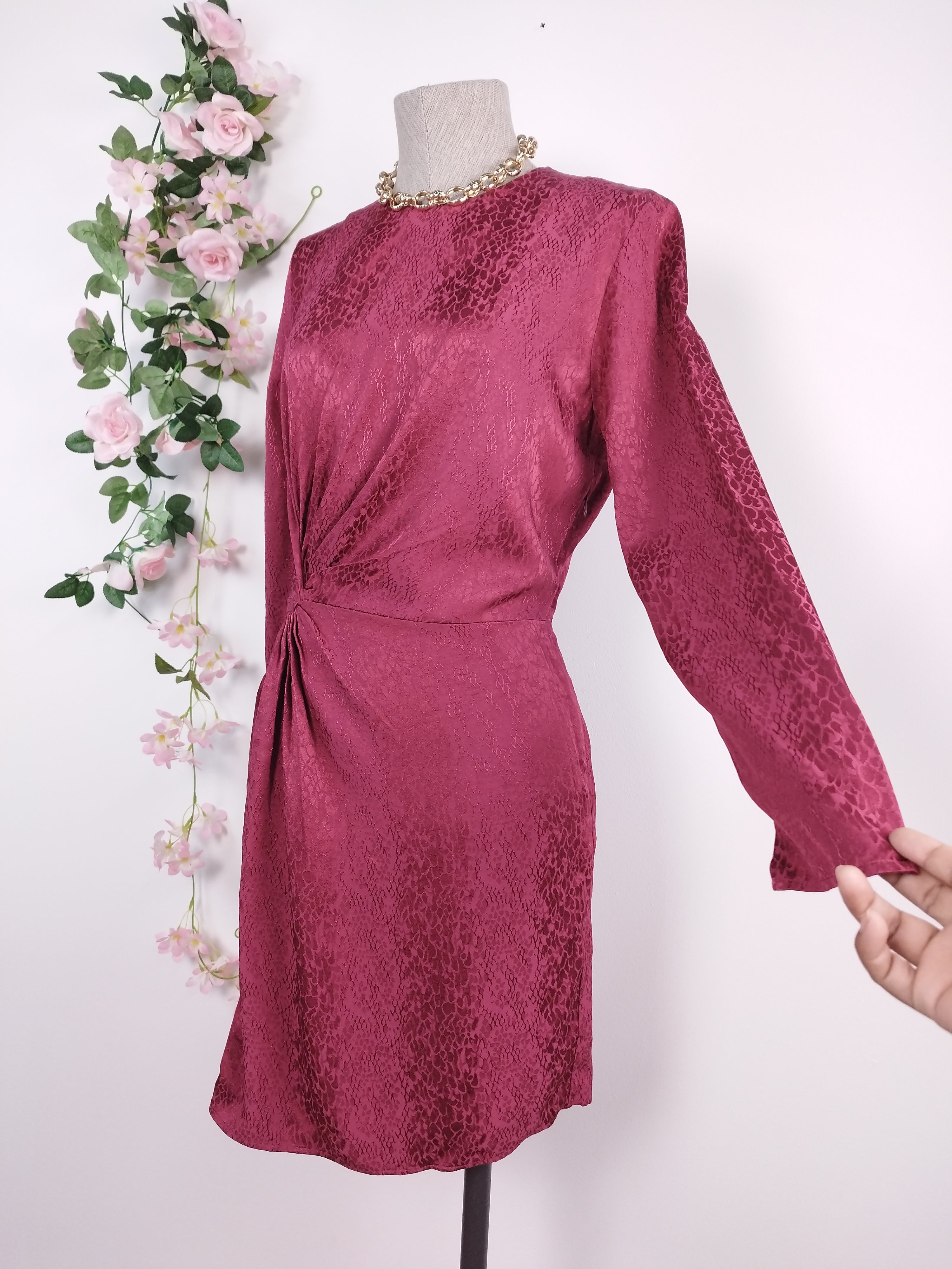 Vestido & OTHER STORIES Fiesta fruncido corto