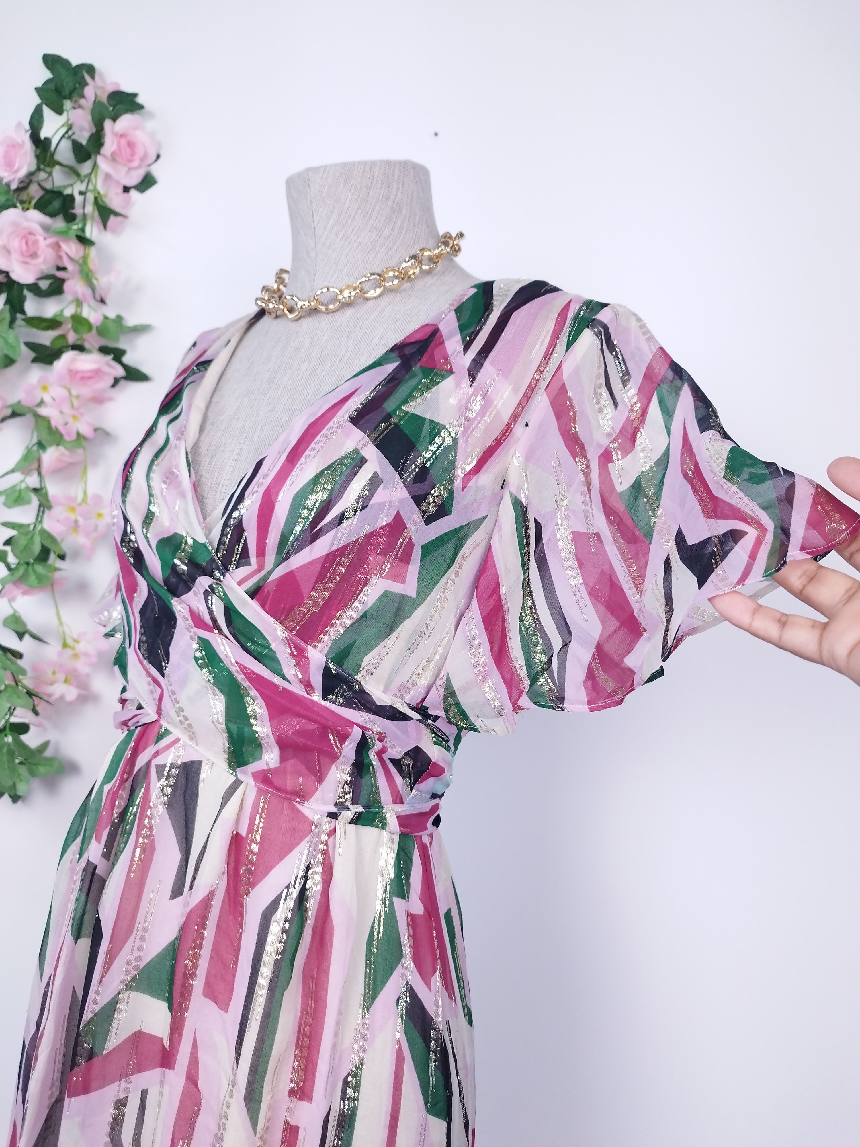 Vestido  BA & SH fiesta Largo  Cruzado