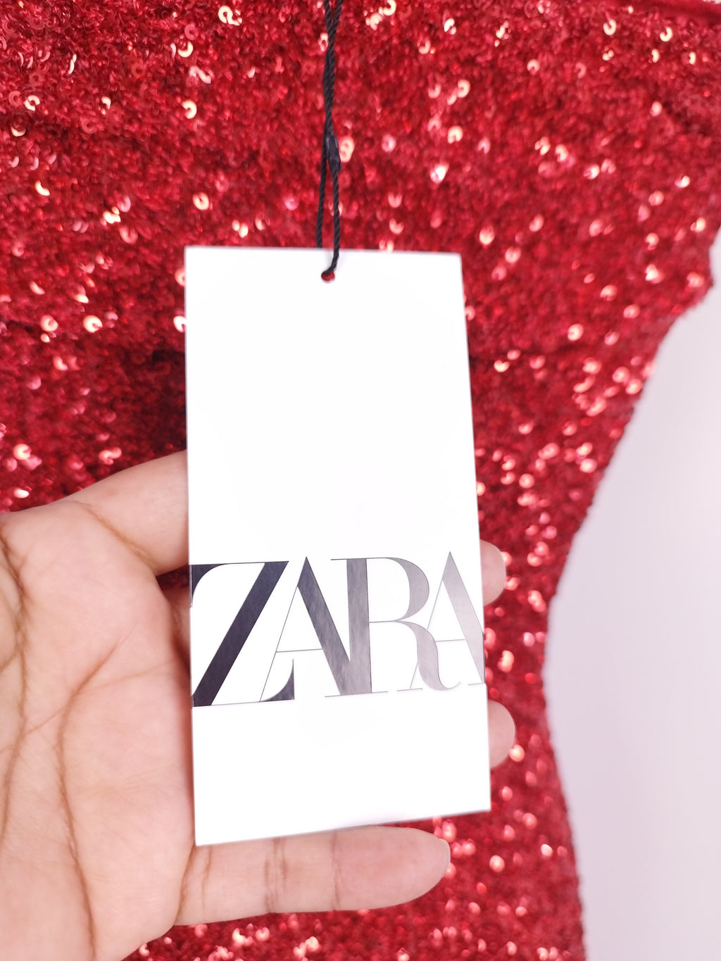 Vestido ZARA Midi Fiesta Lencero Lentejuelas