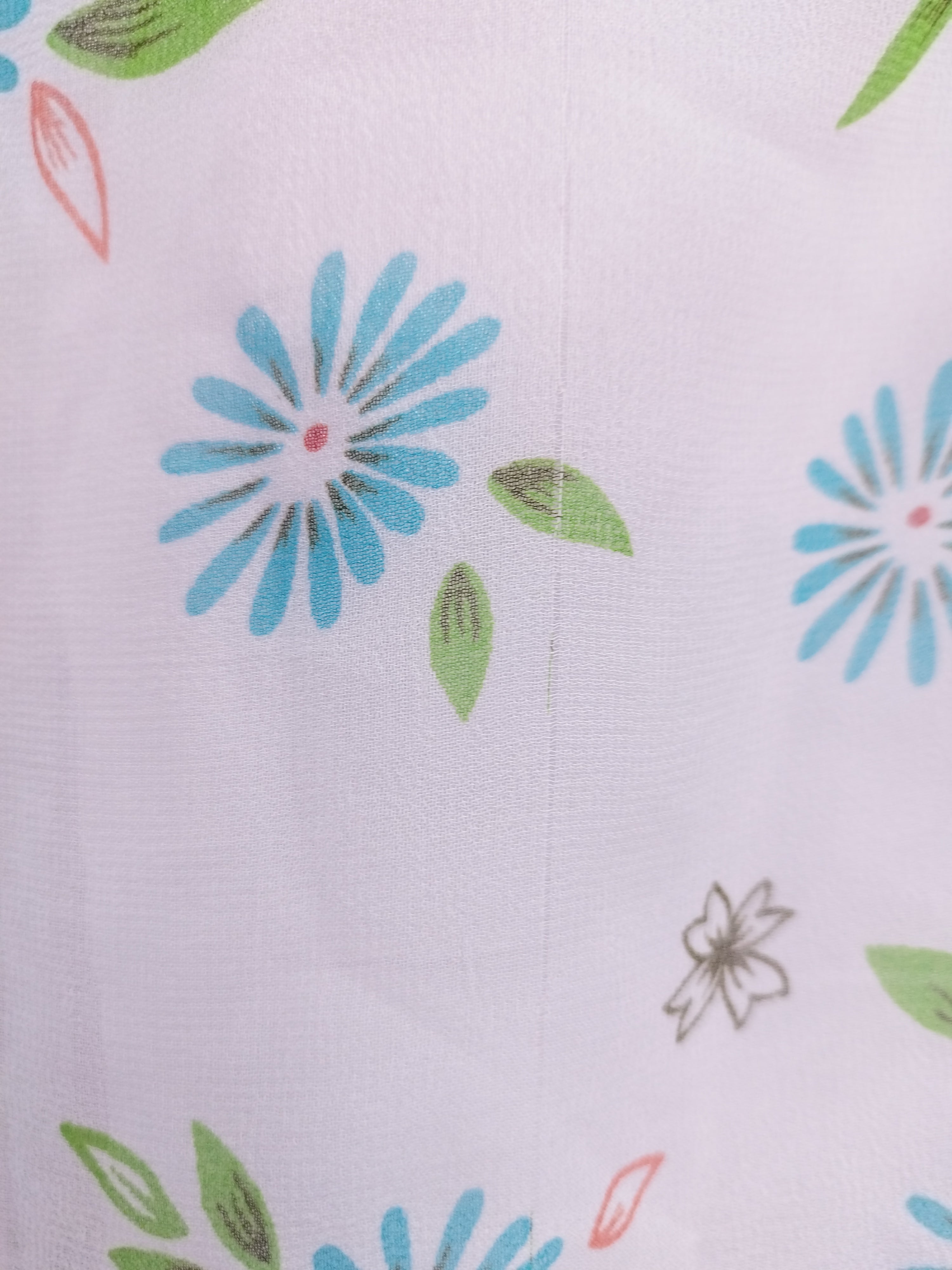White pastel floral Y2K slip dress — Vintage 2000s boho summer